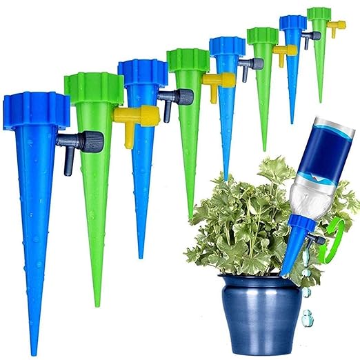 10 Pcs Drip Irrigation Kit For Home Garden(Self-Watering Spikes)