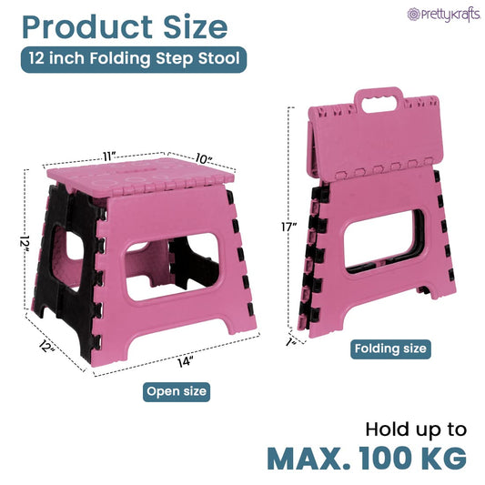 12 Inches Super Strong Folding Step Stool