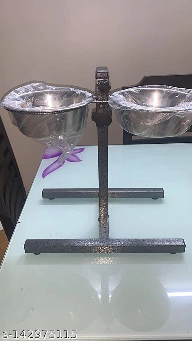 Stainless Steel Feeding Bowls for Pet (Multicolor, S)