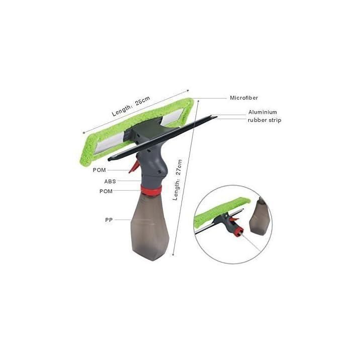 Glass Cleaner 3 in 1 Spray Type Cleaning Brush Glass Wiper Window Clean Shave Car Window Cleaner Brush