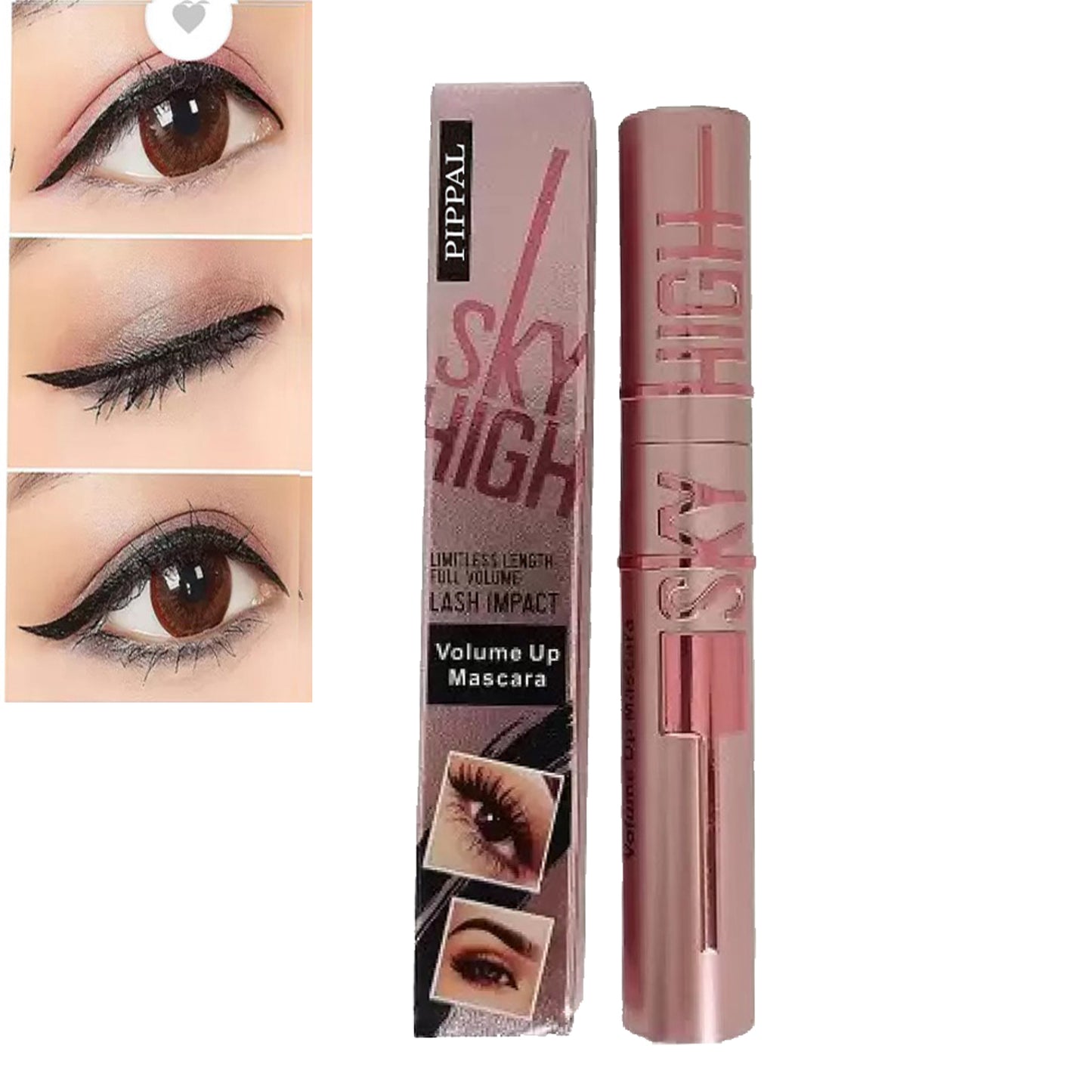 Pippal Sky High Mascara Ultra Volume Up Volumizing Mascara Long Lasting Waterproof 10Gm (Pack of 1)
