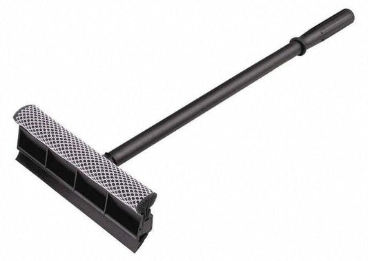 Car Window Cleaning Mop 2 in 1  (Glass Cleaning Brush Dual Side Blade Rubber and Sponge Auto Window Cleaning Tool with Extendable Handle)
