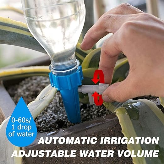 10 Pcs Drip Irrigation Kit For Home Garden(Self-Watering Spikes)