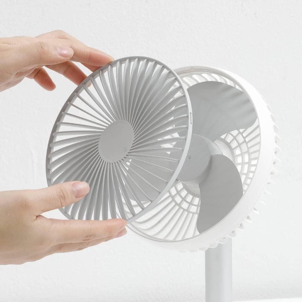 Adjustable Height Telescopic Rechargeable Standing table Fan