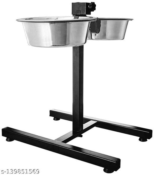 Stainless Steel Feeding Bowls for Pet (Multicolor)